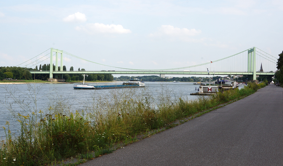 Blick nach Rodenkirchen